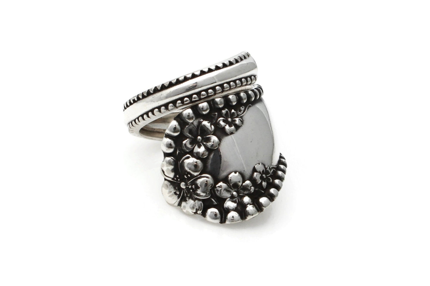 Mayflower from 1901 Wrapped Spoon Ring