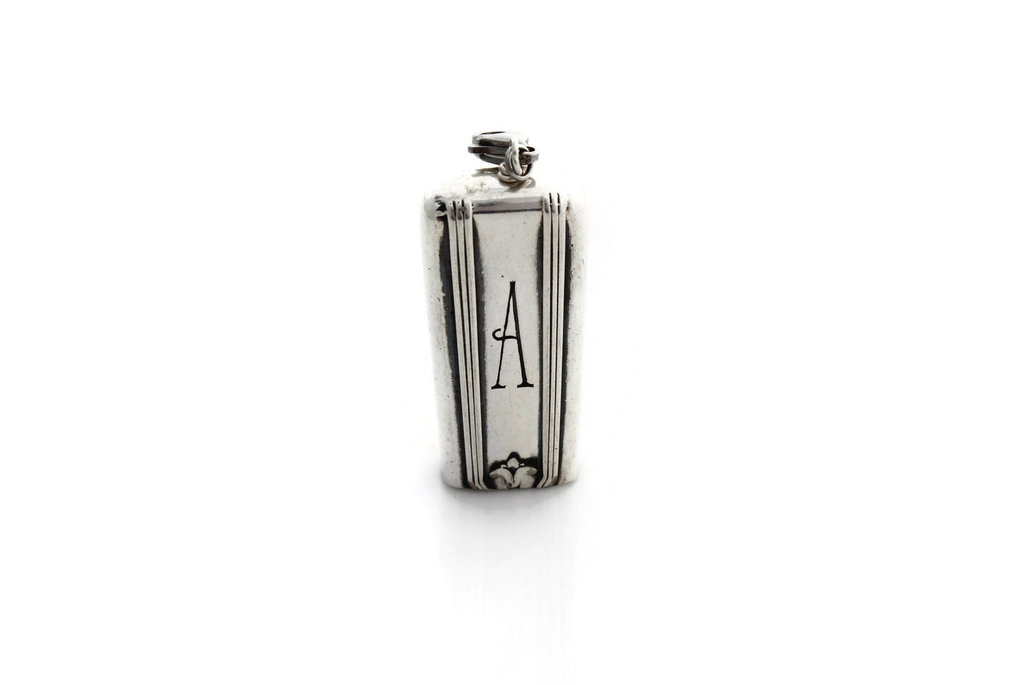 Personalized Ornament Letter 'A' Art Deco Ornament Unique Ornament Pendant