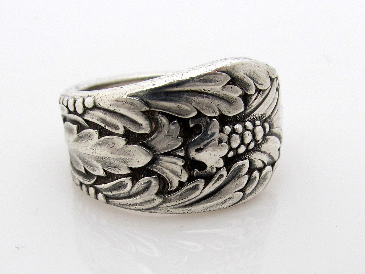 Stunning and Rare Marquise Spoon Ring