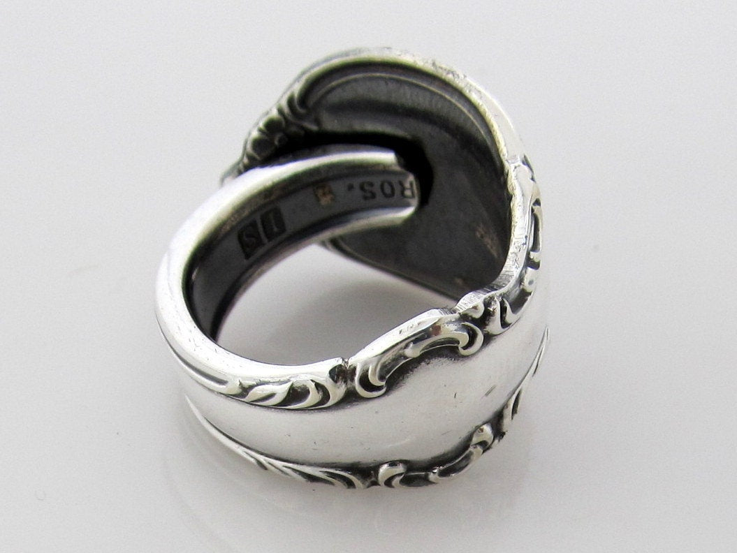 Silver Spoon Ring All Sizes Reflection 1959 Classic
