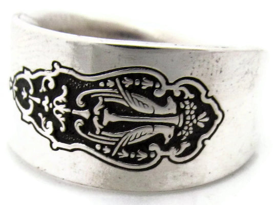 Spoon Ring Birds Of Paradise Love Birds 1923