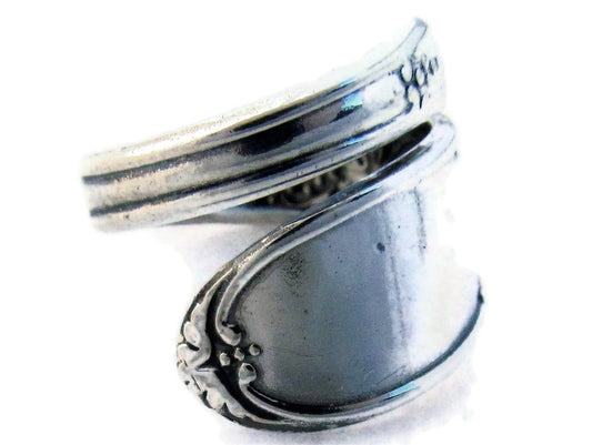 Spoon Ring Champagne Wrapped Demitasse