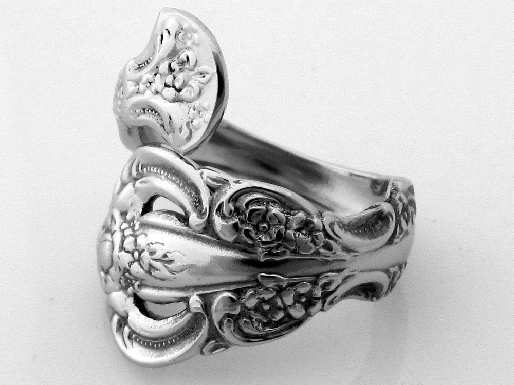 Wrapped Spoon Ring Michelangelo Stainless Steel