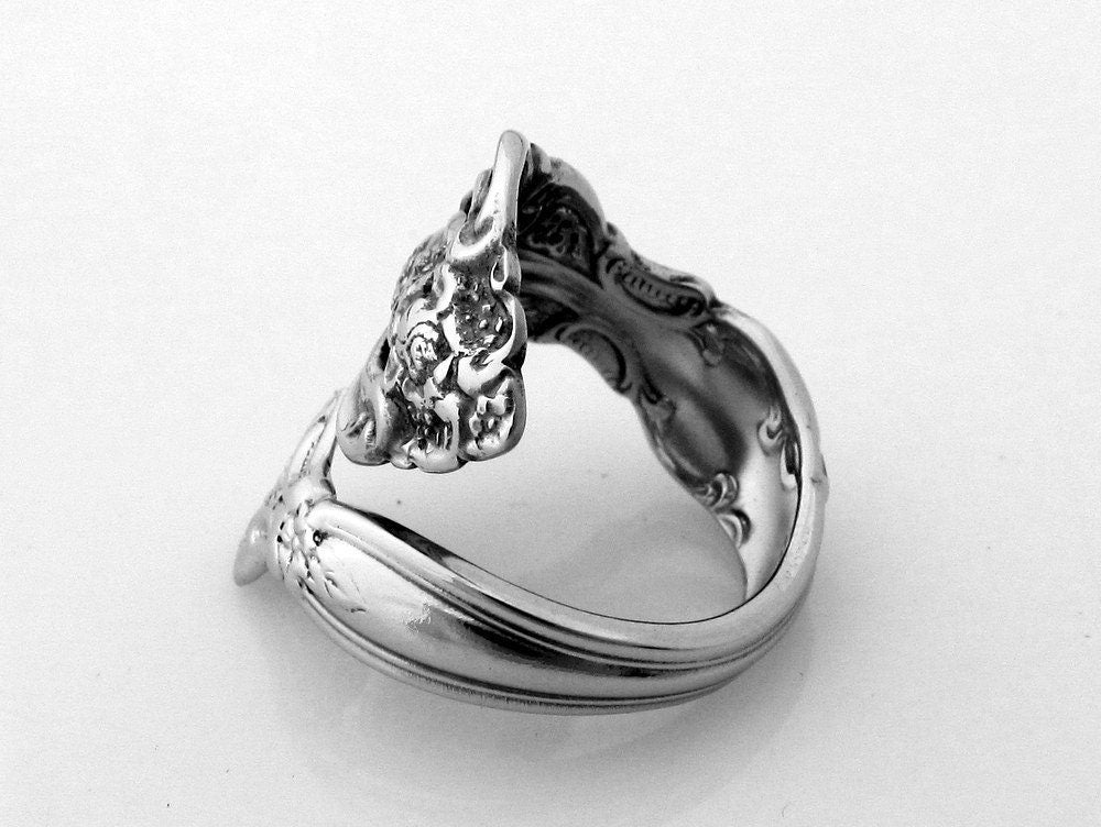 Wrapped Spoon Ring Michelangelo Stainless Steel