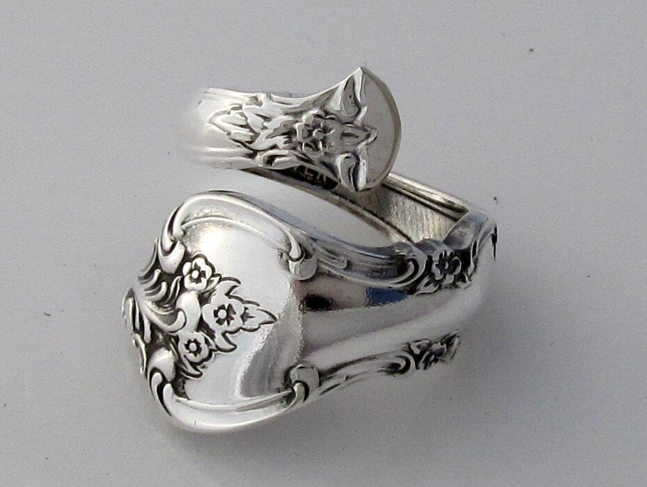 Demitasse Spoon Ring 3 4 5 6 7 8 9 Orleans Pattern from 1964