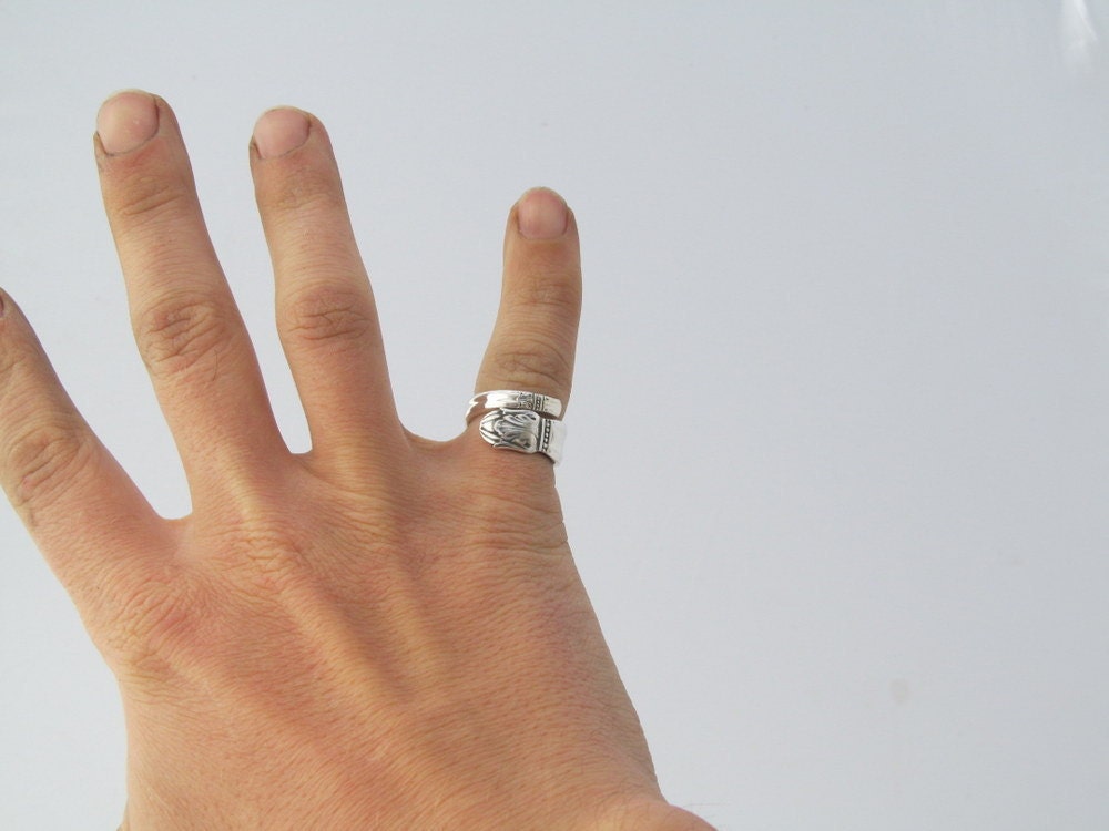 Real Spoon Ring Danish Princess Demitasse