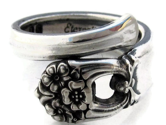 Spoon Ring Demitasse Wrapped King Eternally yours