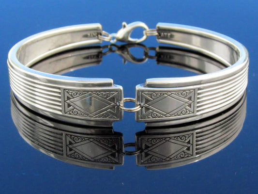 Mens Bracelet Art Deco Spoon Bracelet Noblesse