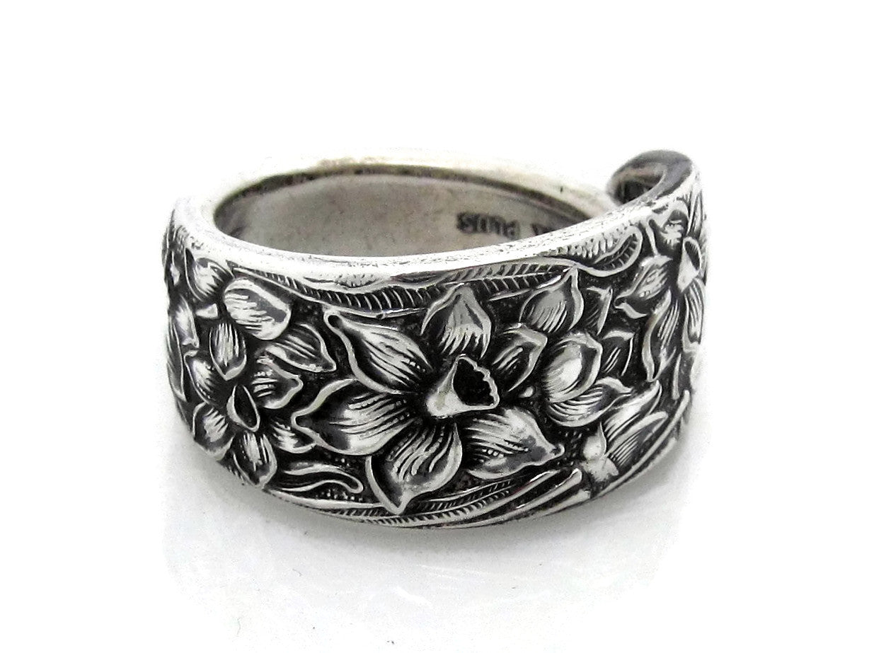 Spoon Ring Narcissus 1935 National Silver Co.