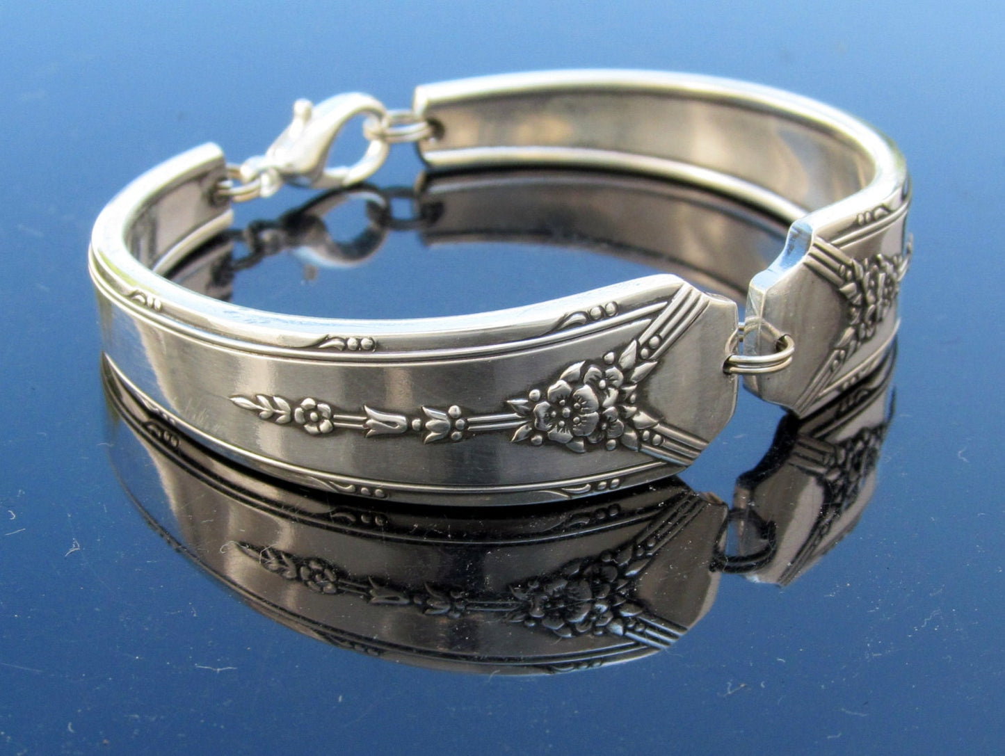 Antique Spoon Bracelet Milady Silverware 1940