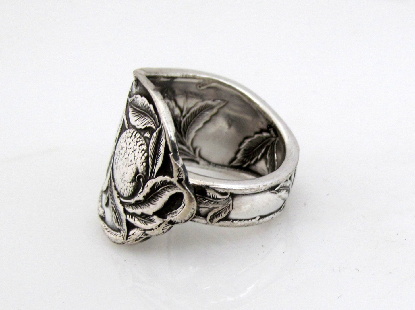 Spoon Ring Silver Sunkist 1910