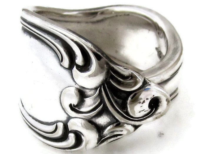 Old South Mens Spoon Ring 1949