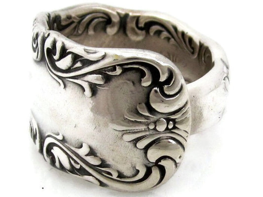 Art Nouveau Spoon Ring Portland 1891