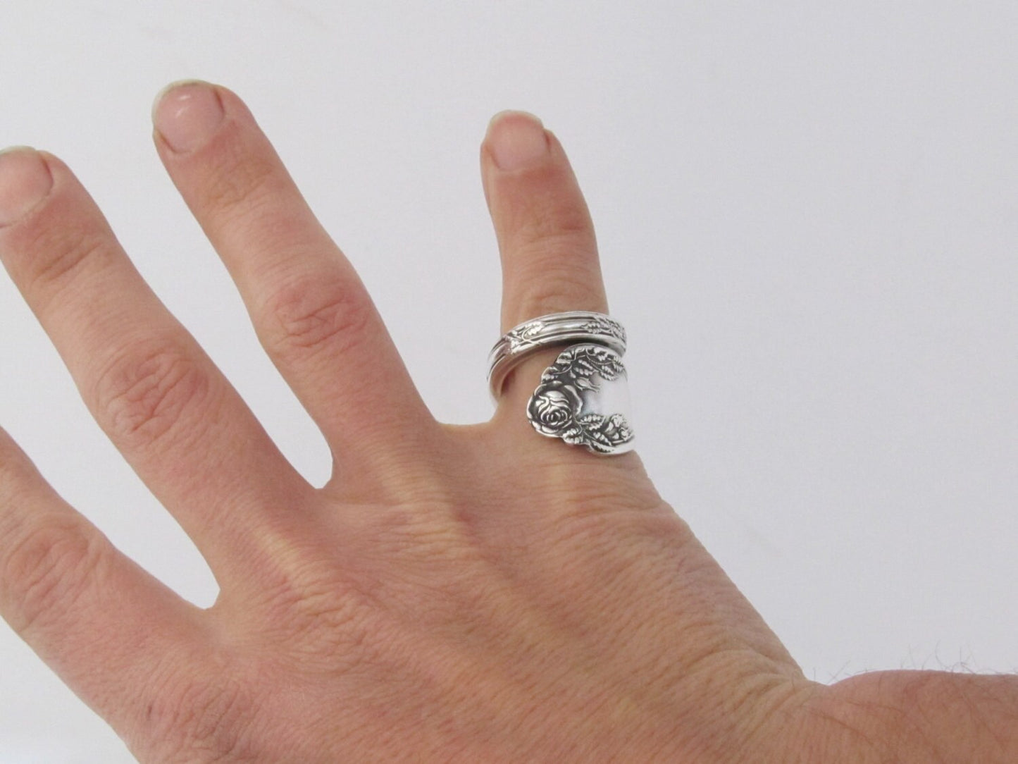 Wrapped Spoon Ring Rosemary