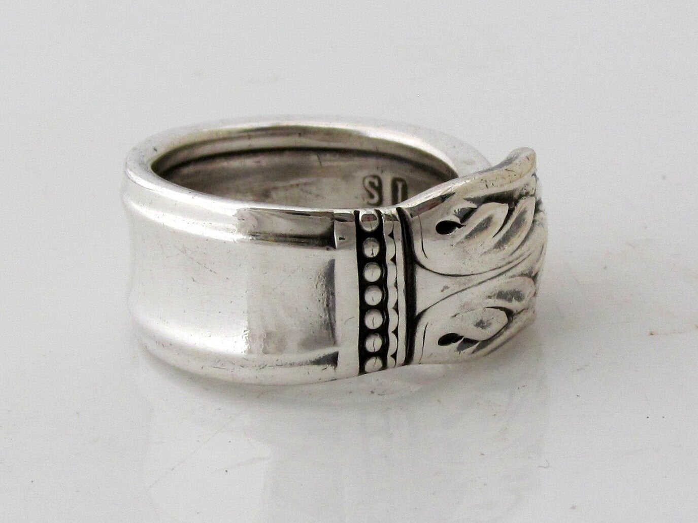 Art Deco Spoon Ring Danish Princess 1938