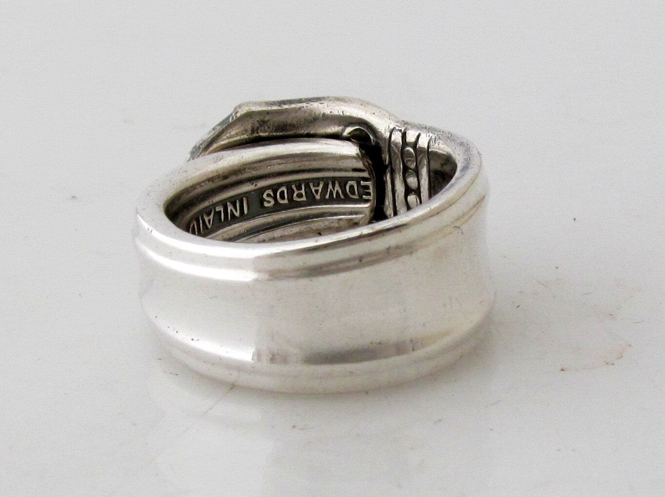 Art Deco Spoon Ring Danish Princess 1938