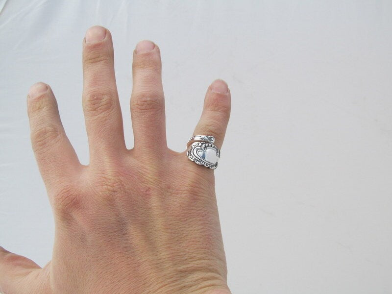 Spoon Ring Demitasse Choose Your Size Aldine 1895