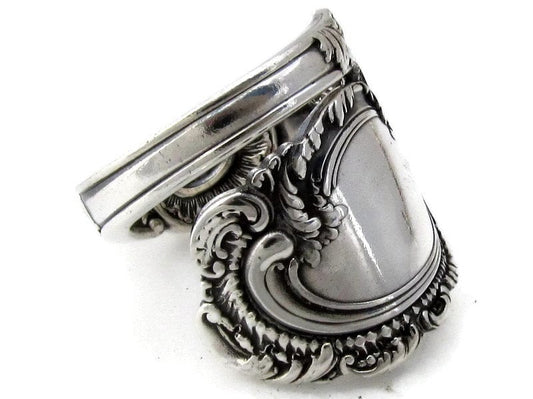 Spoon Ring Aldine Art Nouveau 1895 Beautiful High Detail Custom Sizing