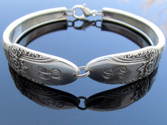 Spoon Bracelet with B Monogram First Love Small Medium Large